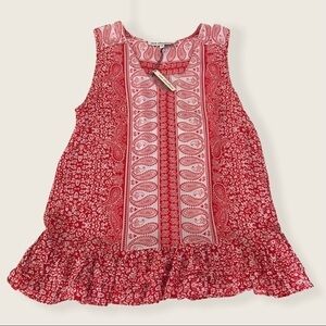 NWT Ava Christine Sleeveless Top. Size XS